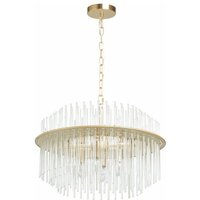 Toolight - hängelampe APP1653-6CP 50CM gold von TOOLIGHT