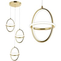 Hängelampe APP1800-CP brushed gold - Toolight von TOOLIGHT