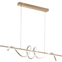 Hängelampe led G064-3CP gold - Toolight von TOOLIGHT