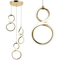 Hängelampe led G072-3CP gold - Toolight Hängelampe led G072-3CP gold - Toolight von TOOLIGHT