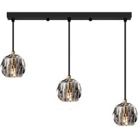 Kristall deckenlampe APP587-3CP black von TOOLIGHT