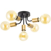 Toolight - lampe APP1118-5C black gold von TOOLIGHT