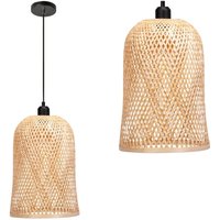 Lampe APP1335-1CP boho beige - Toolight von TOOLIGHT