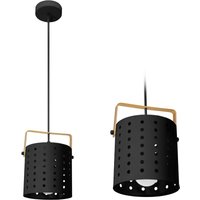 Lampe APP956-1CP round black 20CM - Toolight von TOOLIGHT