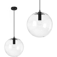 Toolight - lampe APP307-1CP lassi black 25CM von TOOLIGHT