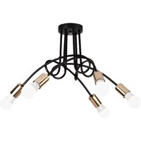 Lampe paradise 5 black gold APP518-5C von TOOLIGHT