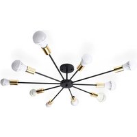 Toolight - lampe spider 10 black gold APP503-10C Toolight - lampe spider 10 black gold APP503-10C von TOOLIGHT