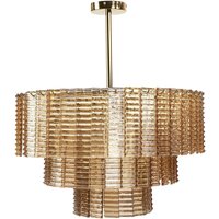 Toolight - pendelleuchte APP1677-8CP gold von TOOLIGHT