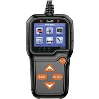 Toolit DBT500 Kfz-Batterietester 6 V, 12 V Batterieprüfung, Kontrolle Lichtmaschine, Ladeüberwachung von TOOL IT