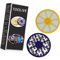 Toolive - 1 x hepa Filterset für Dyson Staubsauger DC05 DC08 DC08T DC08TW - hepa filter set enthält: Ersatz Dyson 907671-01, 905401-01, 902768-01 von TOOLIVE