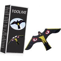Toolive - 2 Stück Vogelschreck Drachen , Vogelscheuche Vogelabwehr Ersatzvogel Vogelscheuchen Garten Flying Gartenfigur Vogeldrachen Natürliche von TOOLIVE