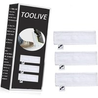 Toolive - 3er-Pack Mikrofasertücher für Kärcher EasyFix SC2 SC3 SC4 Dampfreiniger Zubehör Bodenbürste von TOOLIVE