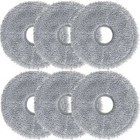 6 Stück Wischtücher für Dreame L10 Ultra /L10s Ultra / L10s Pro Ultra Heat /L10 Prime / L20 Ultra / L20 Ultra Complete / X40 Ultra Complete Roboter von TOOLIVE