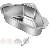 Toolive - Abfluss Küchenspülsieb Edelstahl Spülsieb mit Saugnapf für Küchenspüle von TOOLIVE