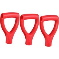 BEBUSINGOTO 3Pcs Garten Gabel Griff Ersatz Wagon Griff Rot Zubehör Schaufel Hand Grip Ersatz Griff D Wagon Griffe Werkzeug Lkw BEBUSINGOTO 3Pcs Garten Gabel Griff Ersatz Wagon Griff Rot Zubehör Schaufel Hand Grip Ersatz Griff D Wagon Griffe Werkzeug Lkw von TOOLIVE