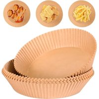Toolive - Backpapier für Heißluftfritteuse xxl 24cm 9.5in Backpapier Rund Air Fryer Baking Paper Einweg Pergamentpapier 50 Stück für Ofen, Mikrowell Toolive - Backpapier für Heißluftfritteuse xxl 24cm 9.5in Backpapier Rund Air Fryer Baking Paper Einweg Pergamentpapier 50 Stück für Ofen, Mikrowell von TOOLIVE