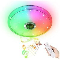 Deckenlampe 36W LED Deckenleuchte Flach RGB Dimmbar mit Fernsteuerung oder i-link APP-Steuerung Lampe Decke Einstellbare Deckenleuchten Sternenhimmel Deckenlampe 36W LED Deckenleuchte Flach RGB Dimmbar mit Fernsteuerung oder i-link APP-Steuerung Lampe Decke Einstellbare Deckenleuchten Sternenhimmel von TOOLIVE