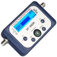 Digitaler Satellitenfinder, SF-95DRMINI Digitales Satellitensignal-Berichtsmessgerät mit LCD-Display, digitaler SatFinder mit Kompass von TOOLIVE