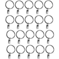 Gardinenring 40er Pack Vorhangklammern mit Clip Starker Metalldekor Vorhang Clip von TOOLIVE