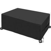 Gartenmöbel Abdeckung, Gartentisch Schutzhülle Wasserdicht, 420D Oxford Anti-UV Reißfest Rechteckige Paletten Möbel Abdeckung (160x130x90cm) von TOOLIVE