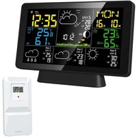 Intelligente WLAN-Wetterstation mit Farbdisplay, Außensensor und Alarm Intelligente WLAN-Wetterstation mit Farbdisplay, Außensensor und Alarm von TOOLIVE