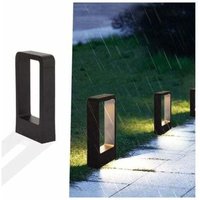 LED Stehleuchte Sockel 7W 3000k IP65 Wasserdicht Schwarz Design Warmweiß Terrassen Außen Gartenleuchte LED Stehleuchte Sockel 7W 3000k IP65 Wasserdicht Schwarz Design Warmweiß Terrassen Außen Gartenleuchte von TOOLIVE