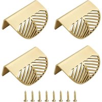 Möbelgriff 4 Stück Möbelknopf Küchenmöbelgriff Tür Schubladengriff Küchenmöbel Türknöpfe für Schränke Schubladengriff Schrankgriff Schubladengriffe von TOOLIVE