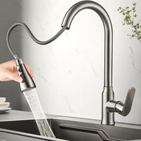 Robinet Cuisine mit Douchette dehnbar Mitigeur Pivotant zu/bei 360 ° Robinet D ' Évier zu/bei Ressort 3 Modes von Pulvérisation von TOOLIVE