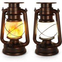 Solar-Gartenlaterne für den Außenbereich, 2er-Pack Solar-Sturmlampe, Solar-Gartenlaterne, LED-Sturmlampe, zwei Beleuchtungsmodi, wasserdichte Solar-Gartenlaterne für den Außenbereich, 2er-Pack Solar-Sturmlampe, Solar-Gartenlaterne, LED-Sturmlampe, zwei Beleuchtungsmodi, wasserdichte von TOOLIVE