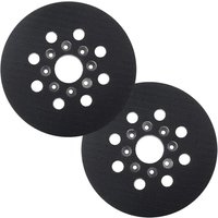 125 mm Schleifteller, kompatibel mit Bosch pex 220 a, gex 125-1 ae, pex 220 ae, Skil 7402/7490, 2 Stück von TOOLIVE