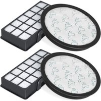 2er-Pack HEPA-Filter für Rowenta Silence Force Cyclonic 4AAAA RO7647EA RO7663EA RO7676EA RO7681EA (Modell RO76xx) Staubsauger, ZR903701 von TOOLIVE