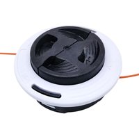 Rasentrimmerkopf für Stihl Autocut 46-2 Rasentrimmerkopf FS160 260 FS310 FS360 FS410 FS450 FS460, Schwarz + Weiß, Rasentrimmer-Powerkopf von TOOLIVE