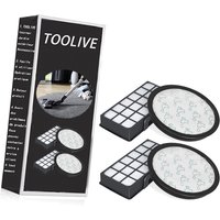 Toolive - Stück HEPA-Filter für Rowenta Silence Force Cyclonic 4AAAA (Modell RO76xx) RO7681EA RO7691EA RO7690EA RO7649EA RO7647EA RO7663EA RO7676EA von TOOLIVE