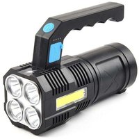 Ultrastarke LED-Taschenlampe, wiederaufladbar, wasserdicht, COB-Arbeitstaschenlampe und 4 Modi, tragbare Notfall-Taschenlampe Ultrastarke LED-Taschenlampe, wiederaufladbar, wasserdicht, COB-Arbeitstaschenlampe und 4 Modi, tragbare Notfall-Taschenlampe von TOOLIVE
