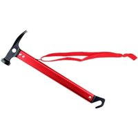 Zelthammer Aluminium Camping Mallet Puller Leichtes Multifunktionswerkzeug zum Wandern Markise Zelthering Zelthammer Aluminium Camping Mallet Puller Leichtes Multifunktionswerkzeug zum Wandern Markise Zelthering von TOOLIVE