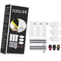 Toolive - Zubehör für Kärcher Dampfreiniger Easyfix SC1 SC2 SC3 SC4 SC5 Mikrofaser Tücher für Bodendüse Wischtücher Überzügen für die Handdüse Toolive - Zubehör für Kärcher Dampfreiniger Easyfix SC1 SC2 SC3 SC4 SC5 Mikrofaser Tücher für Bodendüse Wischtücher Überzügen für die Handdüse von TOOLIVE