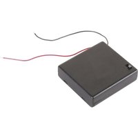 Velleman BH341BSAA Batteriehalter 4x Mignon (aa) Kabel (l x b x h) 70 x 65 x 19 mm von TOOLLAND