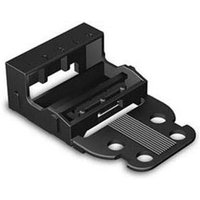 BEFESTIGUNGSADAPTER - FÜR 5-LEITER-KLEMMEN - SERIE 221 - 4 mm² - FÜR SCHRAUBBEFESTIGUNG - SCHWARZ von TOOLLAND