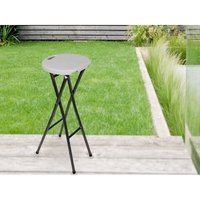 Barstuhl Hocker für Innen- und Außenbereich wasserfester Stahlrahmen Höhe: 80cm Barstuhl Hocker für Innen- und Außenbereich wasserfester Stahlrahmen Höhe: 80cm von Perel