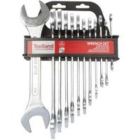 Toolland - doppel-maulschlüssel-satz - 6 - 32 mm - 12-tlg. von TOOLLAND