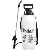 Perel - Drucksprühgerät zum Pumpen, Gartenspritze Toolland, 8 Liter Fassungsvermögen von Perel