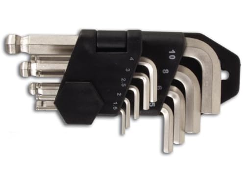 PEREL - HHEXPRO Innensechskant Schlüsselset (9-er pack) 142769 von Toolland