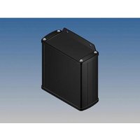 Toolland - aluminiumgehäuse - schwarz - 110 x 105.9 x 45.8 mm - mit Flansch von TOOLLAND
