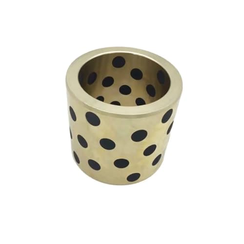 Graphit-Kupfer-Buchse ID 16MM OD 24 25 26MM H 10 15 20 30 35MM Linear Graphit Kupfer Set Lager Buchse Öl Selbst-Schmierung Buchse(6PCS,16X24X40) von TOOLNOX