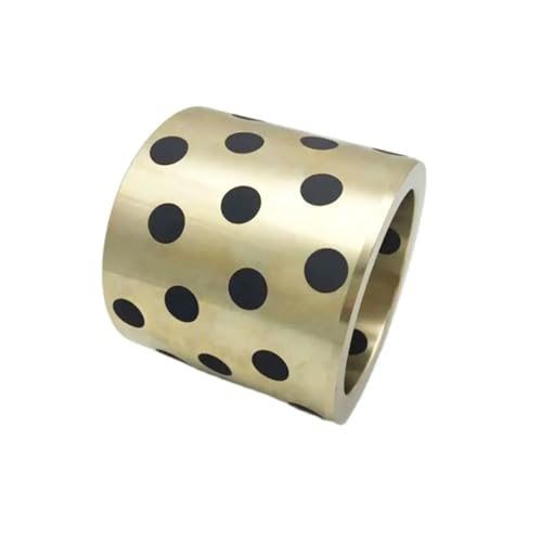 Graphit-Kupfer-Buchse ID 17 18MM OD 22 23 24MM H 12 15 20 25 30MM Linear Graphit Kupfer Set Lager Buchse Öl Selbst-Schmierung Buchse(10PCS,18X24X30) von TOOLNOX