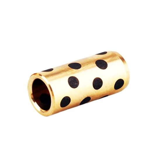 Graphit-Kupfer-Buchse ID 20MM OD 24 26MM H 10 12 15 16 20 25 30MM Linear Graphit Kupfer Set Lager Buchse Öl Selbst-Schmierung Buchse(2PCS,20X26X16) von TOOLNOX