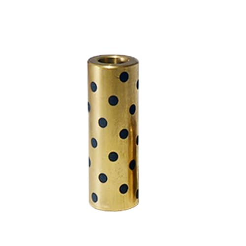 Graphit-Kupfer-Buchse ID 20MM OD 30MM H 10 12 15 16 20 25 30 40MM Linear Graphit Kupfer Set Lager Buchse Öl Selbst-Schmierung Buchse(2PCS,20X30X35) von TOOLNOX