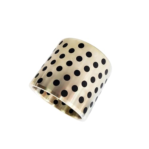 Graphit-Kupfer-Buchse ID 25MM OD 35MM H 12 15 16 20 25 30 35 40MM Linear Graphit Kupfer Set Lager Buchse Öl Selbst-Schmierung Buchse(4PCS,25X35X40) von TOOLNOX