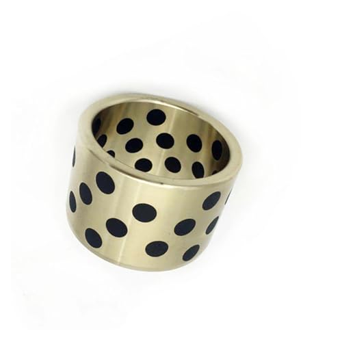 Graphit-Kupfer-Buchse ID 45MM OD 55MM H 20 25 30 35 40 45 50 60MM Linear Graphit Kupfer Set Lager Buchse Öl Selbst-Schmierung Buchse(1PCS,45X55X80) von TOOLNOX