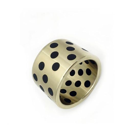 Graphit-Kupfer-Buchse ID 50MM OD 55 60MM H 30 35 40 50 60 70 80MM Linear Graphit Kupfer Set Lager Buchse Öl Selbst-Schmierung Buchse(3PCS,50X60X70) von TOOLNOX